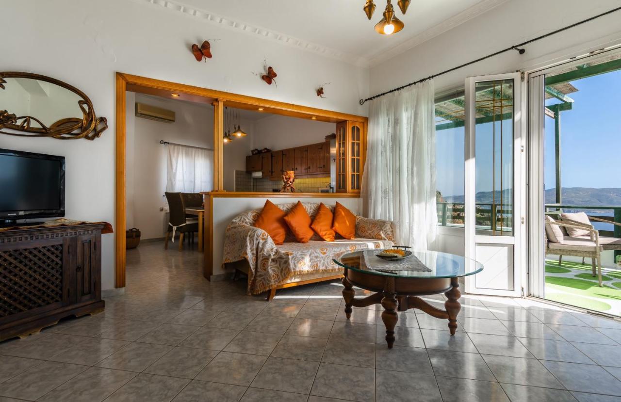 Melisses Sea View House Villa Plaka  Dış mekan fotoğraf