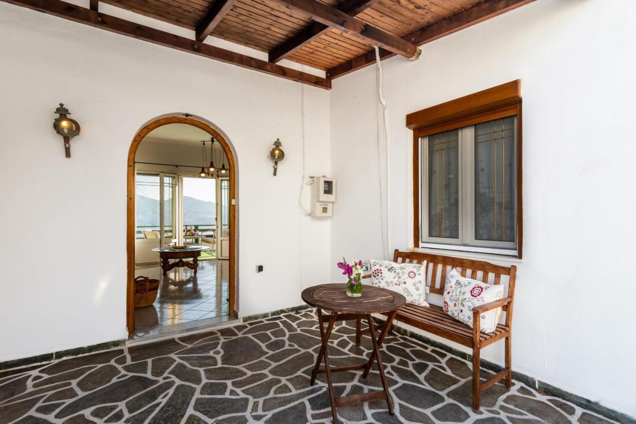 Melisses Sea View House Villa Plaka  Dış mekan fotoğraf