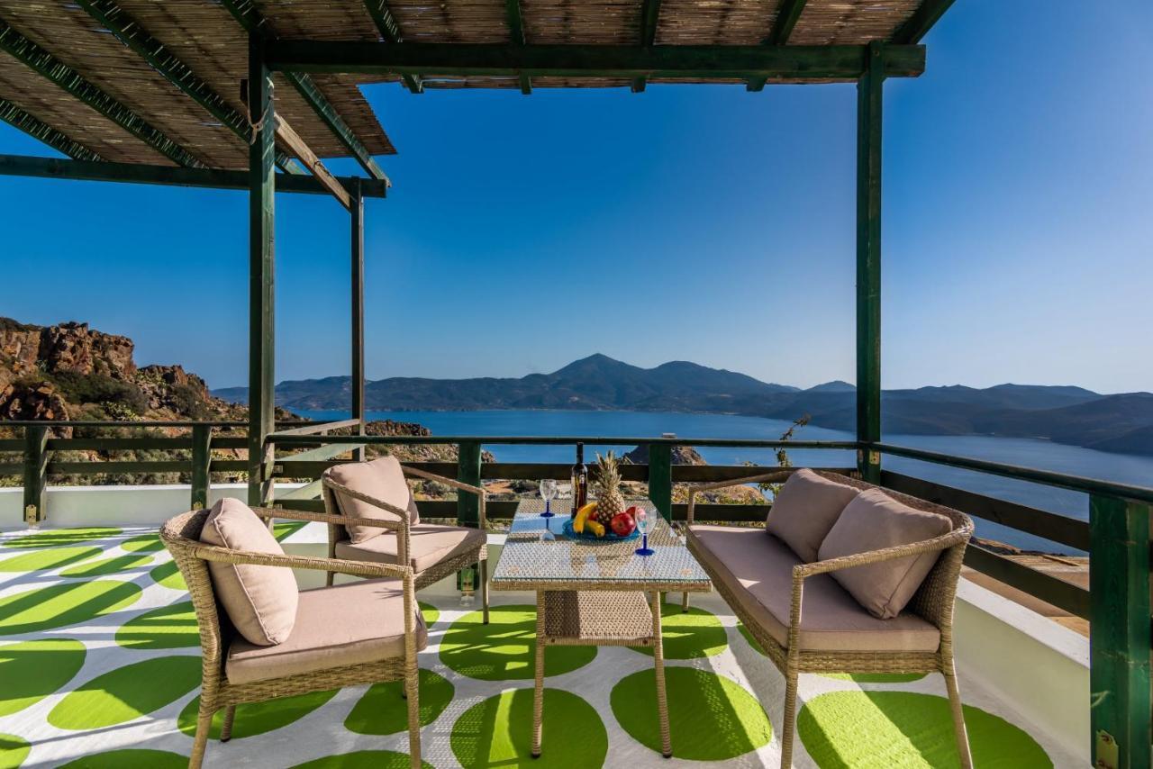 Melisses Sea View House Villa Plaka  Dış mekan fotoğraf