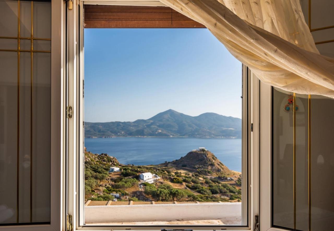 Melisses Sea View House Villa Plaka  Dış mekan fotoğraf