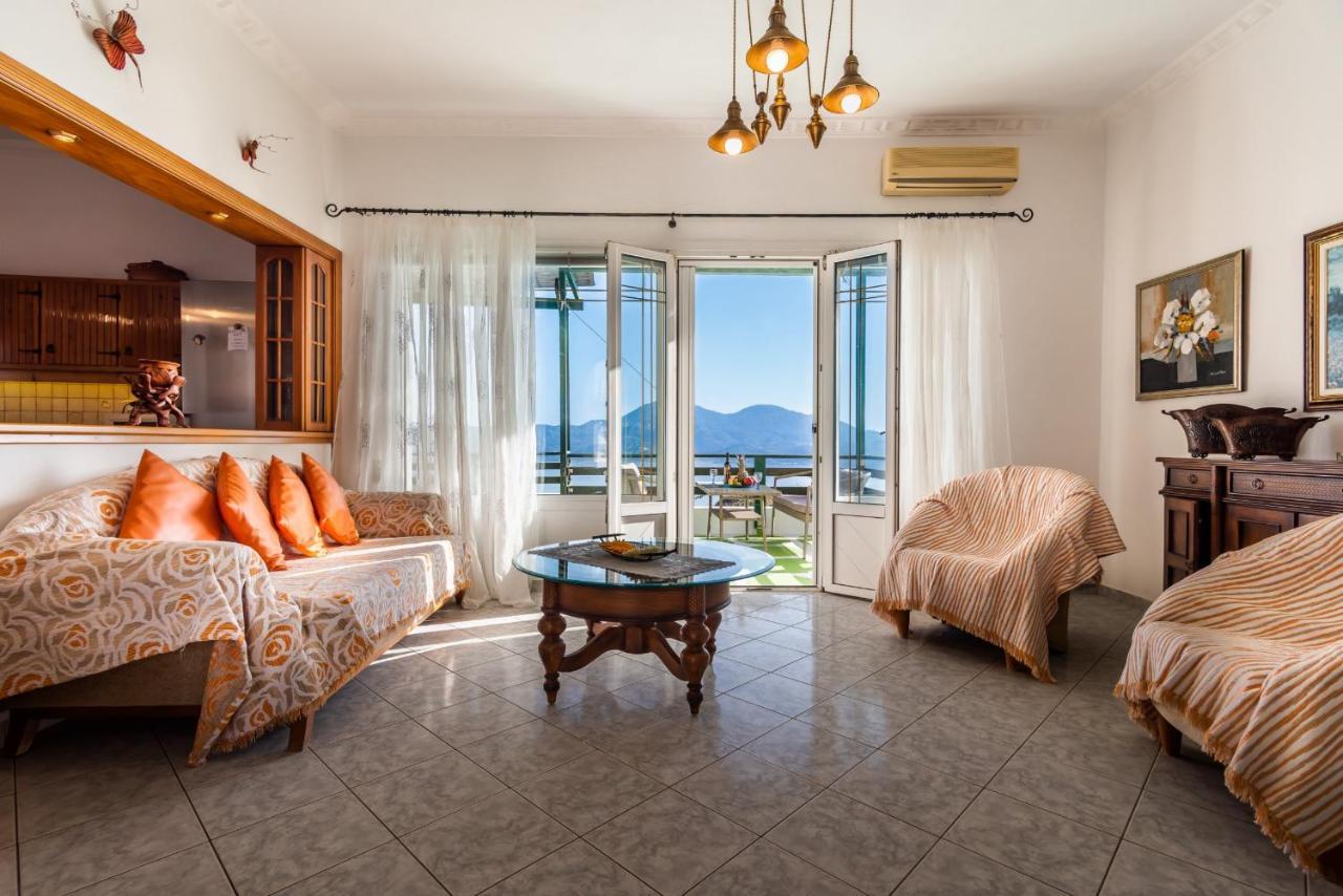 Melisses Sea View House Villa Plaka  Dış mekan fotoğraf