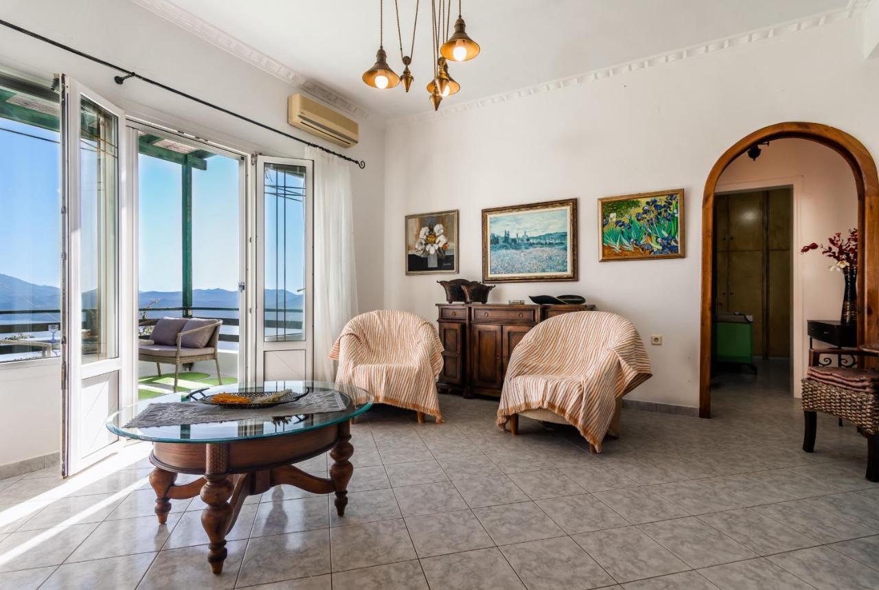 Melisses Sea View House Villa Plaka  Dış mekan fotoğraf